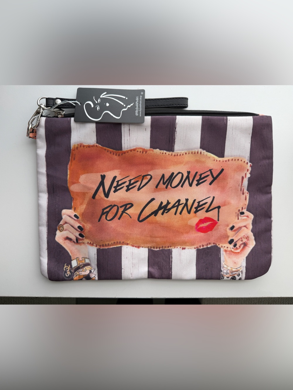 By Jodi NEED MONEY FOR CHANEL MAKEUP POUCH